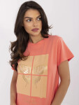 Tričko CLM TS 1704.85 coral S