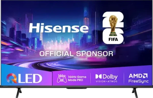 43" Hisense 43E7Q PRO čierna / Televízor / QLED / 4K UHD / VIDAA / HDR10 / Wi-Fi, Bluetooth (100002141636)