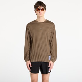 Tričko Satisfy AuraLite Pleated Long Tee Olive S