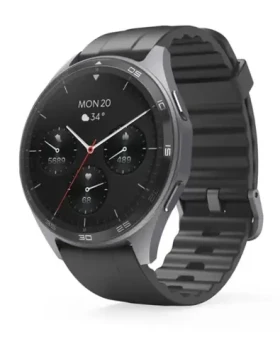 HAMA Smartwatch 7010 antracit / múdre hodinky / 1.43 "AMOLED / GPS / vodeodolné / IP68 / BT 5.3 (178618)