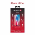 Swissten FULL FLUE COLOR FRAME CASE FRIENDLY ochranné sklo pre Apple iPhone 16 PLUS čierna (54501865)