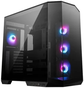 MSI MAG PANO 100R PZ čierna / ATX / 1x USB-C 2x USB / 4X 120 ARGB / bez zdroja / priehľadná bočnica (306-7G26R21-HH9)