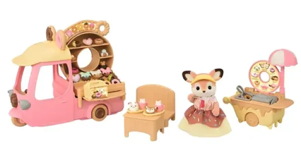Epoch Sylvanian Families Vozík s šiškami a figúrkou