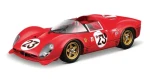 Bburago RACING Ferrari 330 P4 Daytona (1967) červená