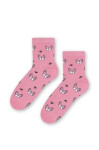 Ponožky Steven art.099 Vybrané vzory 35-40 melanžově šedá 35-37