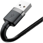 Baseus kábel USB-A na Lightning čierna 2 m (CALKLF-CG1)