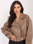Dámska bunda FL9609.95 hnedá - FPrice one size