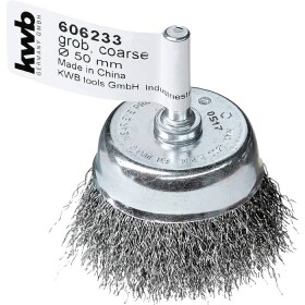 Kwb Hrnkové kefy, zvlnený oceľový drôt HSS, na použitie s vŕtačkami a akumulátorovými skrutkovačmi 606233 1 ks; 606233