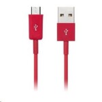 CONNECT IT CI-570 Colorz microUSB - USB kábel (M) - (M) 1m červená (CI-570)