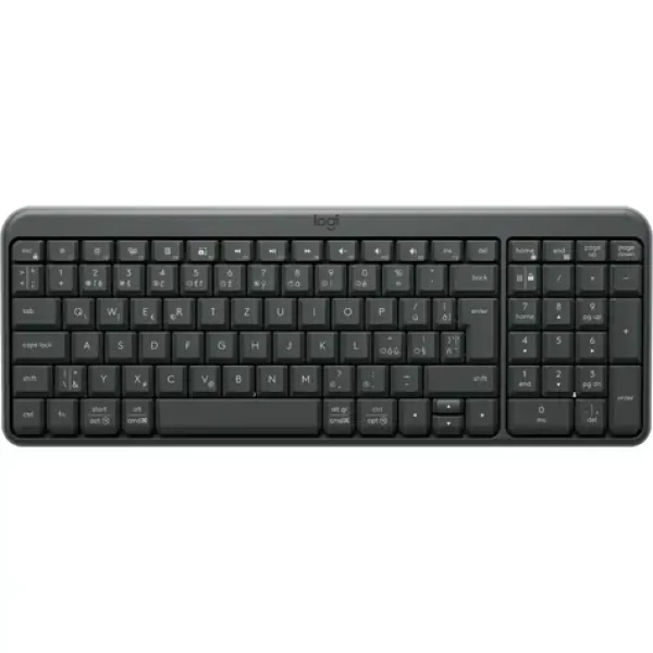 Logitech K250 CZ/SK čierna / klávesnica / bezdrôtová / BT (920-013457)