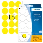 Herma Etikety okrúhle žlté / 32 mm / papier / 480 ks (2271)