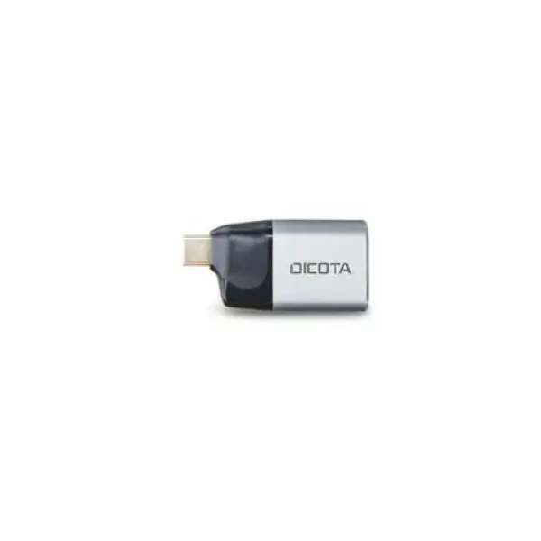 Dicota Mini adaptér USB-C na HDMI strieborná / Redukcia / PD 100W / 4K 60Hz (D32047)
