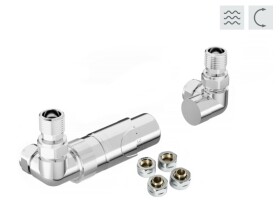 HOPA - PRIME-SADA, univerzálny rohový ventil - Farba - Chróm RDPRIMESADAC
