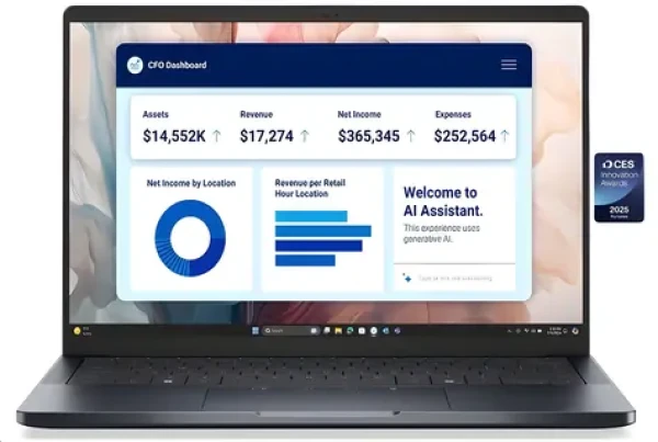 DELL Pro 14 Premium PA14250 sivá / Notebook / 14" FHD + / Intel Core Ultra 7 266V / 16GB / 512GB SSD / W11P (7F3F0)