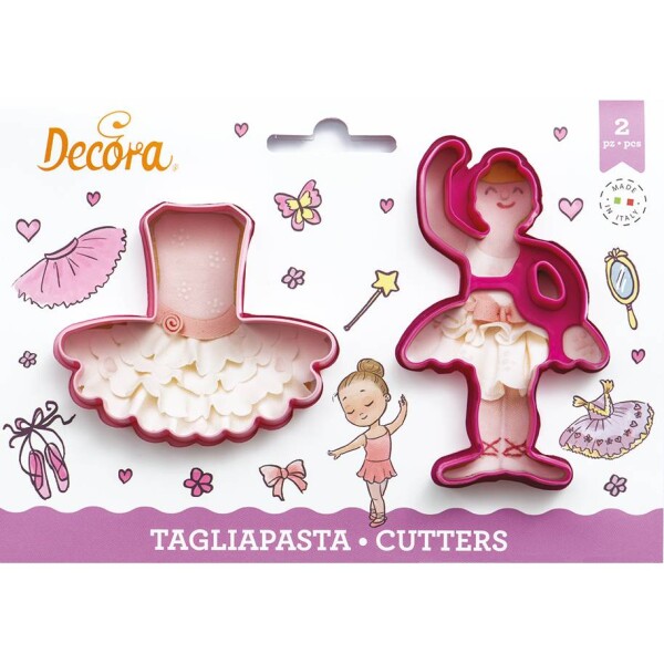 Vyrezávacia baletka 2 ks - Decora - Decora
