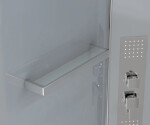 Sprchový box štvrťkruh 90x90 cm SAT SATBOXS90CRT SATBOXS90CRT
