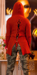 Trendy KouCla Grob rough knit cardigan Einheitsgroesse