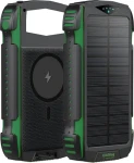 4smarts TitanPack Rugged UltiMag 20000mAh čierno-zelená / Powerbanka / 20000 mAh (4252011904228)