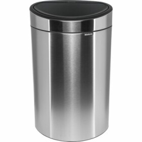 Brabantia Touch Bin New Odpadkový kôš na triedený odpad 23 + 10 L strieborná / oceľ matná / 72.5 x 43.5 x 30.5 cm (100680)