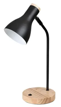 Rabalux FERB drevo-čierna / Stolová lampa / Pätica E14 / max. 25 W / Výška 43 cm (SKL000451060)