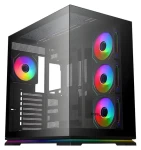 KRUX Atron čierna / PC skriňa / ATX / micro-ATX / mini-ITX / priehľadná bočnica / bez zdroja (KRXD017)