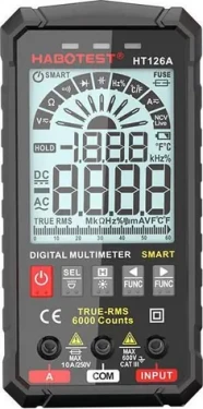 Habotest HT126A Digitálny univerzálny multimeter / 600V / 4X AAA (HT126A)