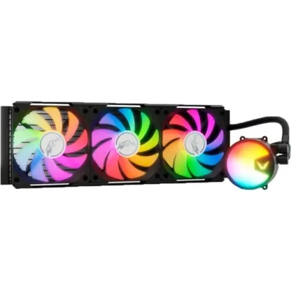 Valkyrie VK-AIOA360B čierna / AIO vodný chladič CPU / 3x 120 mm / 32.8dB / AMD + Intel (VK-AIOA360B)