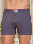 Boxerky BR BK 1099.26P tmavosivé S