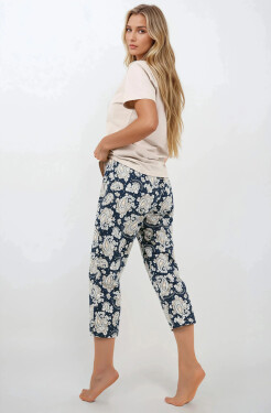 Pyžamo Navy Charm - Momenti Per Me XL