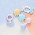Canpol babies Hrkálky pre najmenších Pastel sada