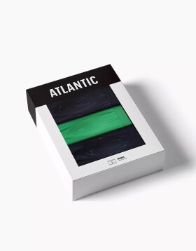 Boxerky Atlantic 3MH-210 A'3 S-2XL tmavě modrozelená XL