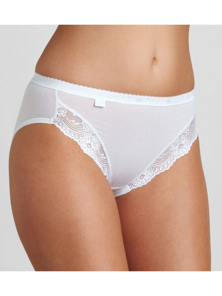 Dámske nohavičky Romance Tai biele - Sloggi WHITE 40