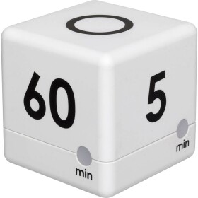 TFA Dostmann Timer Cube časovač biela digitálne/y; 38.2032.02