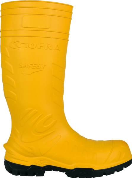 Čižmy Cofra ELECTRICAL SAFEST YELLOW SB PS E CI LG FO SR Veľkosť topánky: 43, SAFEST BOOTS, Žltá