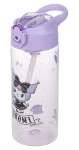 BAAGL Kuromi Fortune Dream / Fľaša na pitie so slamkou / tritán / 500 ml