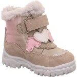 Dievčenské zimné topánky HUSKY+ Beige/Pink Superfit 1-006061-4000 - 29