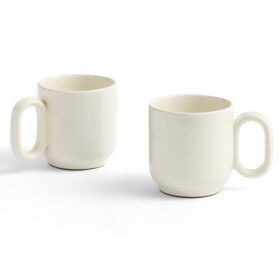HAY Hrnček Barro Off White – sada 2 ks