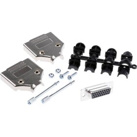 MH Connectors MHDTPK15HD26FS-K sada D-SUB zásuvková lišta 180 ° Pólov: 15 spájkovaný 1 ks; MHDTPK15HD26FS-K