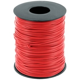 Econ connect KL014RT100 opletenie / lanko, 1 x 0.14 mm², červená, 100 m; KL014RT100