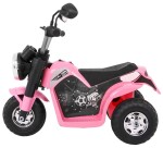 Mamido Detská elektrická motorka Minibike ružová