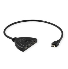Value Prepínač VALUE HDMI, 3x1, 4K60Hz