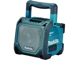 Makita DMR202 modrá / Aku Stavebný reproduktor / 10.8V - 18V / BT 4.0 / 3.5mm jack / USB / 5V | 2.1A / IP64 (DMR202)
