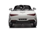 Mamido Mamido Elektrické autíčko Mercedes AMG SL63 4x200W 24V biele EVA, ECO koža