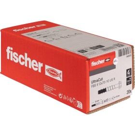 Fischer 543575 ULTRACUT FBS II 12x70 10/-/US A4 Concrete screw 20 ks; 543575