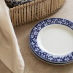 GREEN GATE Porcelánový tanier Dahla Blue 15 cm