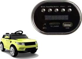 Lean Cars Hudobný panel pre elektrické autíčko s batériou HL1638