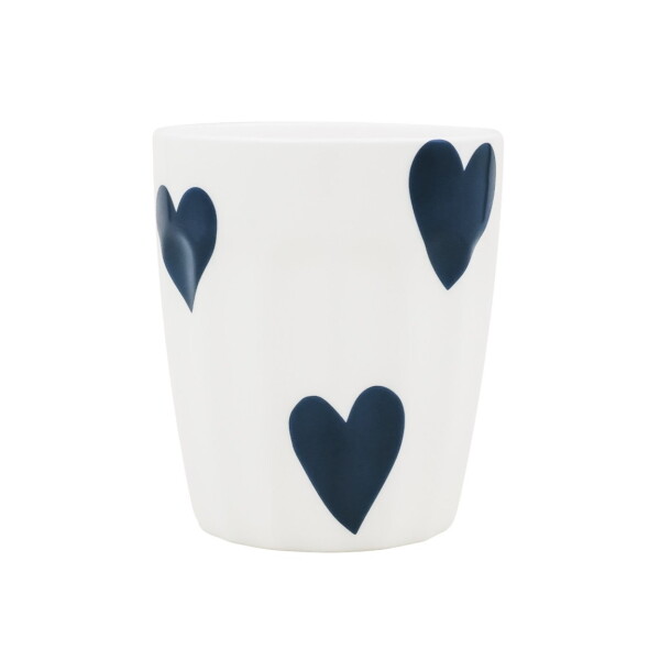 Eulenschnitt Porcelánový hrnek Hearts 290 ml – dark blue