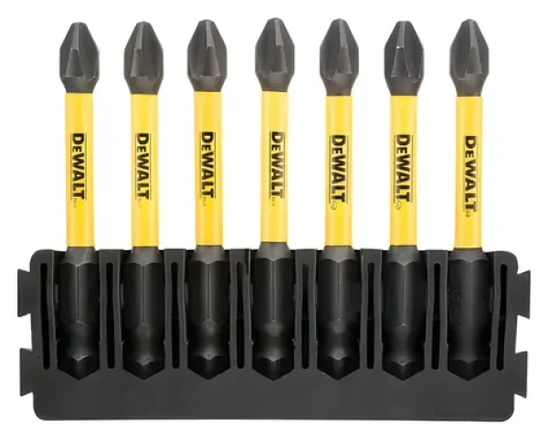 DeWalt Sada predĺžených bitov PH2 / Bity / 7 ks / PH2 / 57 mm (DT70817)