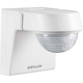 ESYLUX EM10025372 na strop, montáž na stenu, na omietku senzor pohybu 230 ° biela IP55, IK07; EM10025372