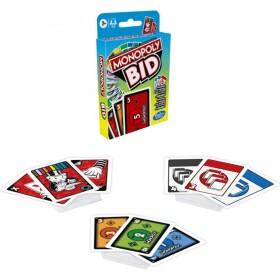 Hasbro Monopoly Bid Kartové Hra